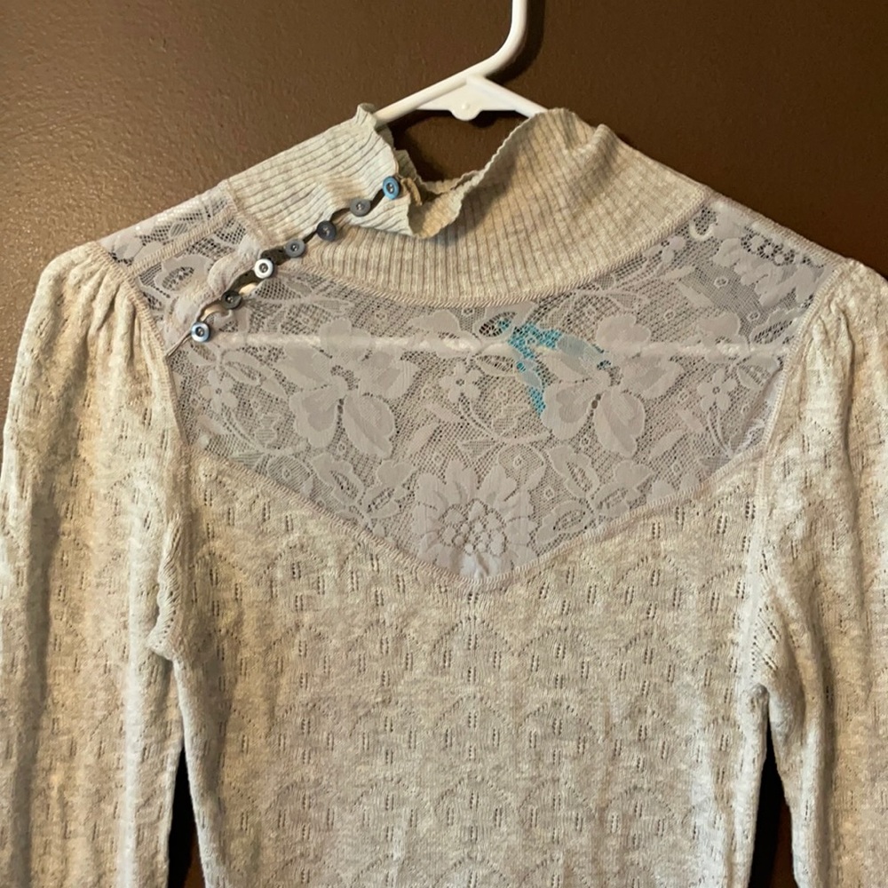 Grey Free People top